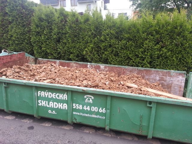 Výkop ostrůvků 