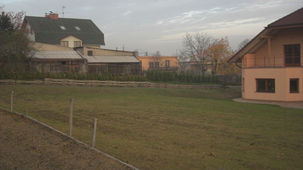 Zahrada - trávník 2008 
